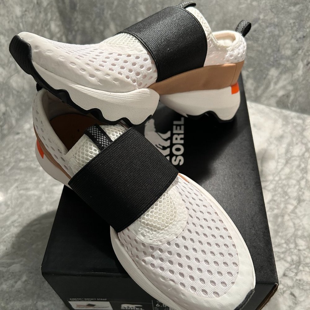 Women's Sorel kinetic impact strap sneaker